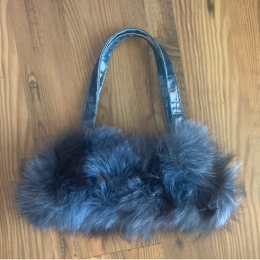 Paolo masi fur handbag